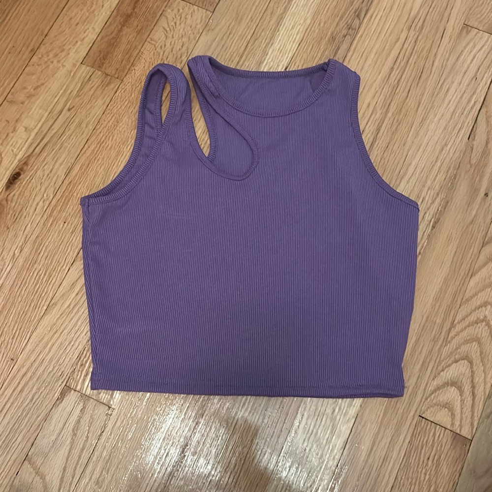 SHEIN Purple Medium Tank